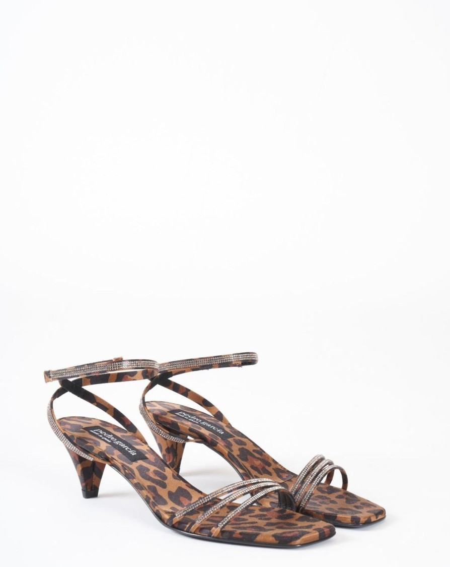 Women Pedro Garcia | Ainoa Leopard Satin