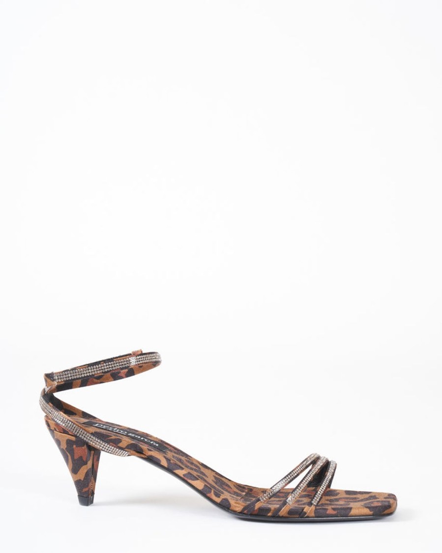 Women Pedro Garcia | Ainoa Leopard Satin