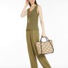 Women MAX MARA Knitwear | Zadar Rib Knitted Singlet