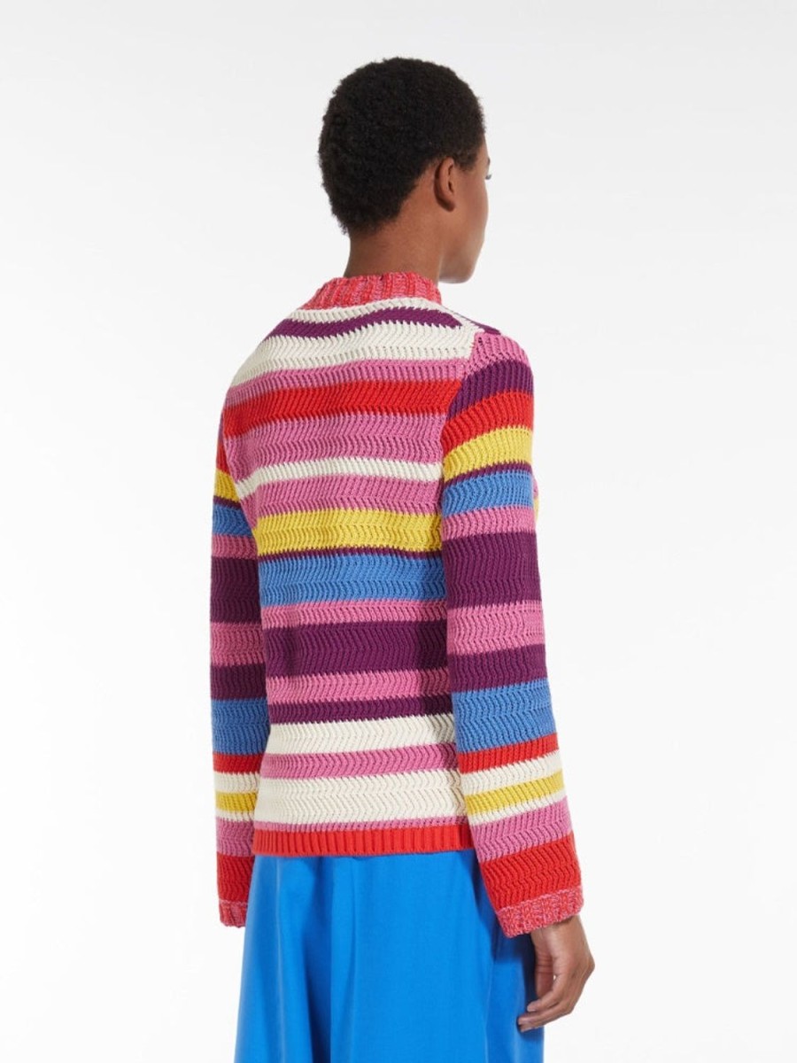 Women MAX MARA Knitwear | Kabir Striped Sweater Multicoloured