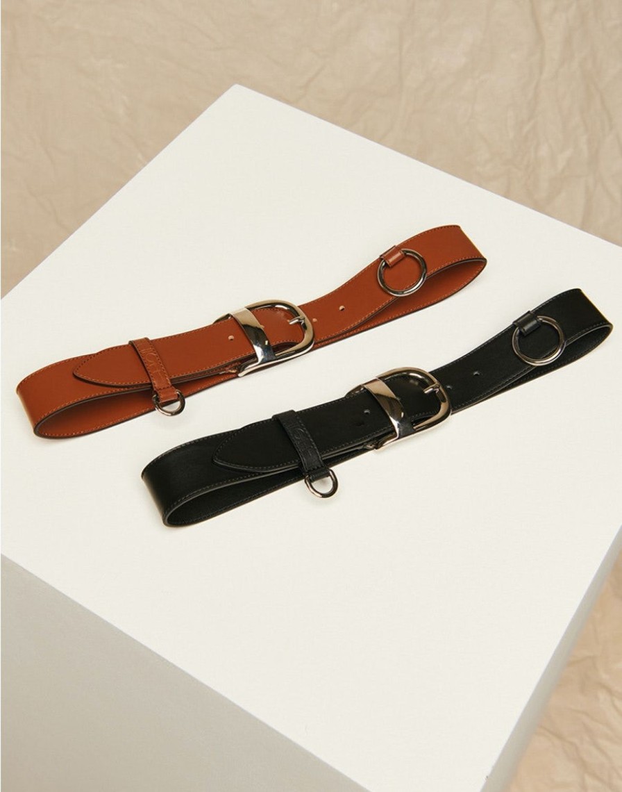 Women HIGH Belts | Orbit Belt Tan