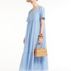 Women MAX MARA Dresses | David Blue Cotton Voile Dress