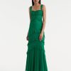 Women SALONI LODHA Dresses | Chandra Dress Emerald Green