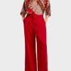 Women MARC CAIN Pants | Pleated Linen Pants