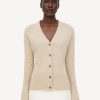 Women BY MALENE BIRGER Knitwear | Cirane Cardigan Twill Beige