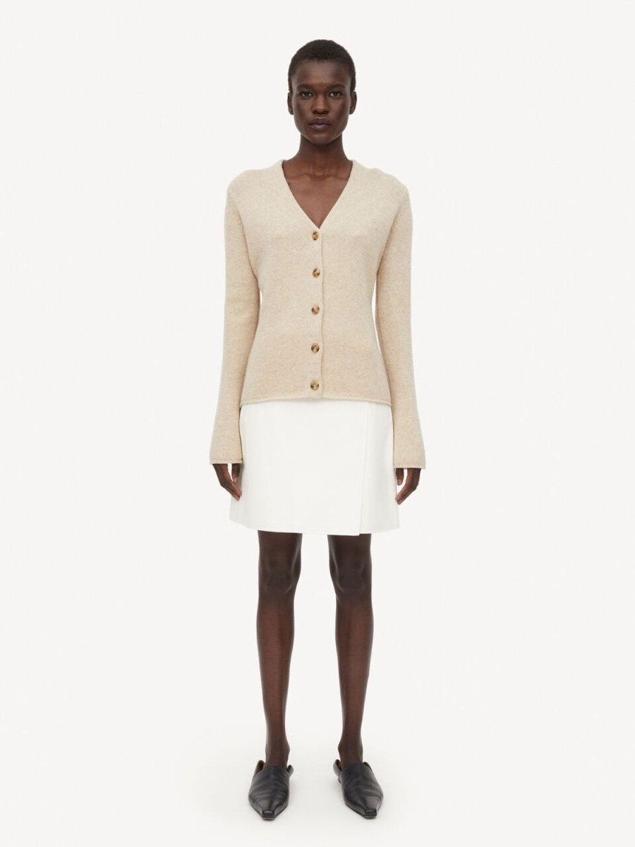 Women BY MALENE BIRGER Knitwear | Cirane Cardigan Twill Beige