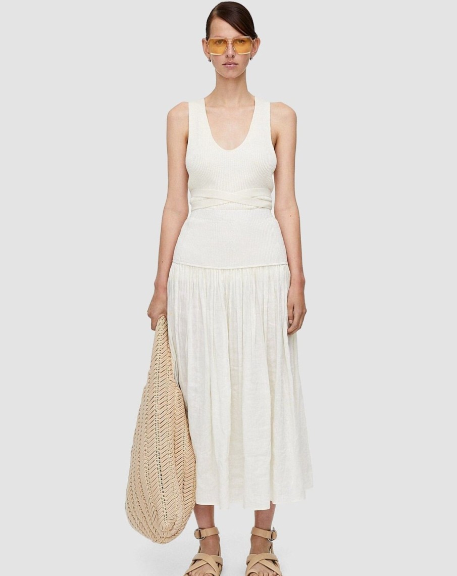 Women Joseph Skirts | Seaton Skirt Ivory