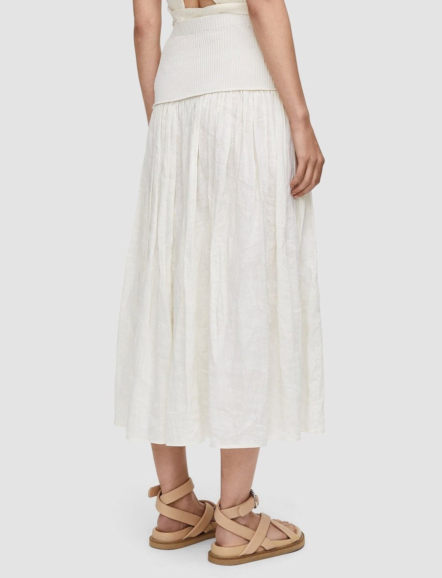 Women Joseph Skirts | Seaton Skirt Ivory