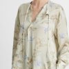 Women VINCE Shirts & Blouses | Bellflowers Draped Tie Neck Blouse Mint Dust