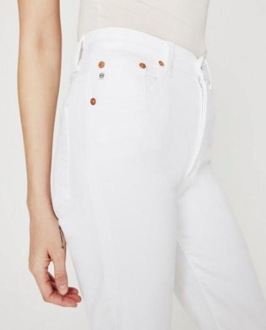 Women AG JEANS Jeans & Denim | Alexxis Straight White