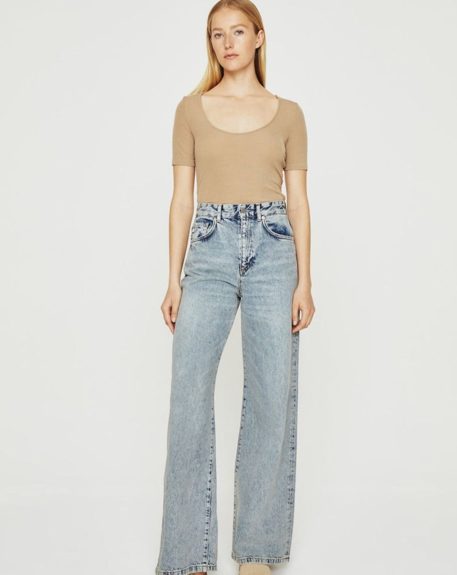 Women AG JEANS Jeans & Denim | Deven Wide Leg Jeans Nomad