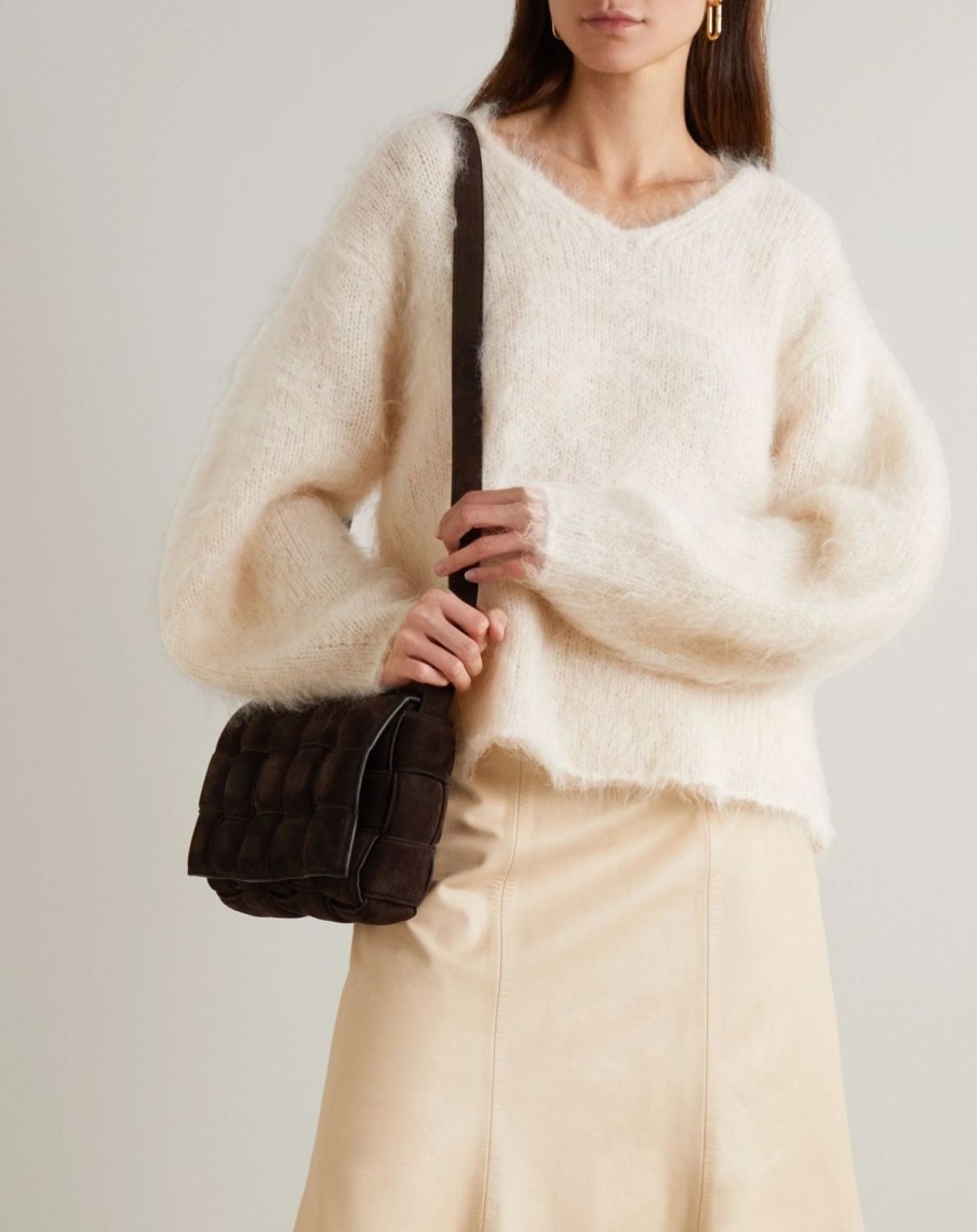 Women BY MALENE BIRGER Knitwear | Cimone High Neck Sweater Sand