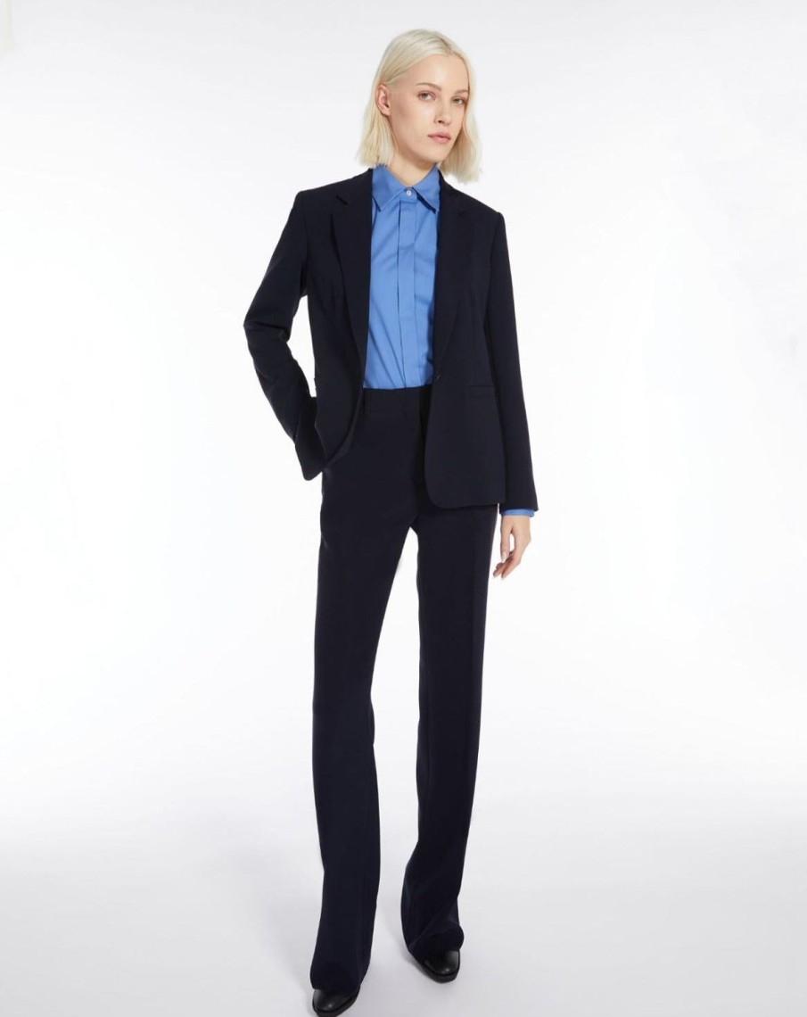 Women MAX MARA Pants | Manager Trouser Black