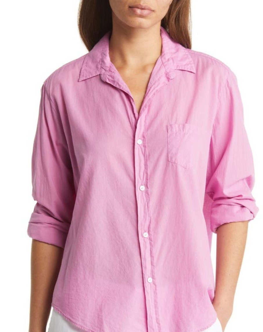 Women FRANK & EILEEN Shirts & Blouses | Eileen Shirt 100 % Cotton Voile