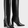 Women MARC CAIN | Elegant Knee High Boots Black