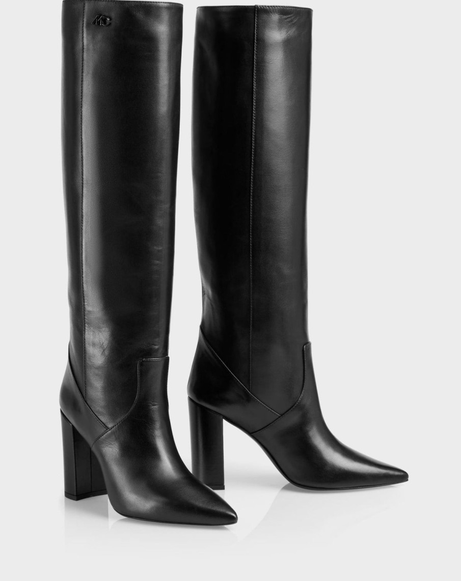 Women MARC CAIN | Elegant Knee High Boots Black