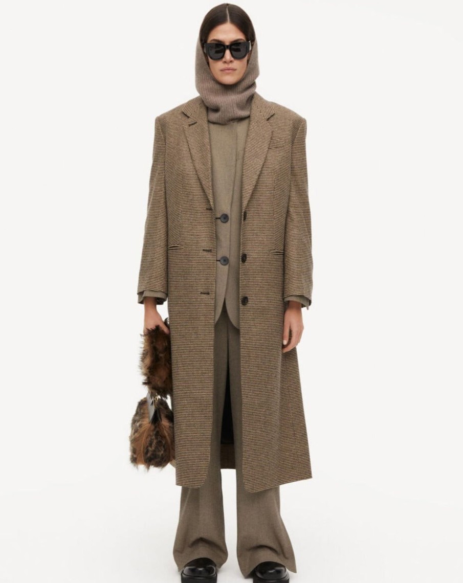 Women BY MALENE BIRGER Coats & Parkas | Rosennan Coat Houndstooth