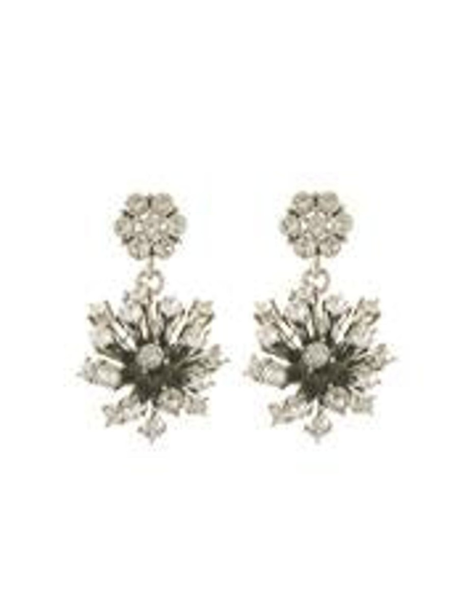 Women Oscar De La Renta Jewellery | Classic Crystal Burst P Earring