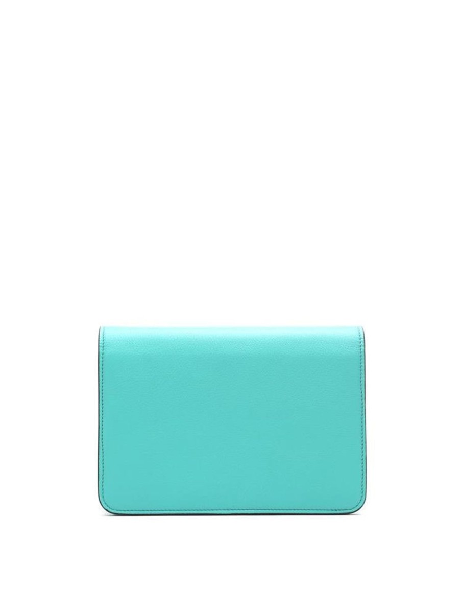 Women Oscar De La Renta Bags | Sea Green O Chain Wallet