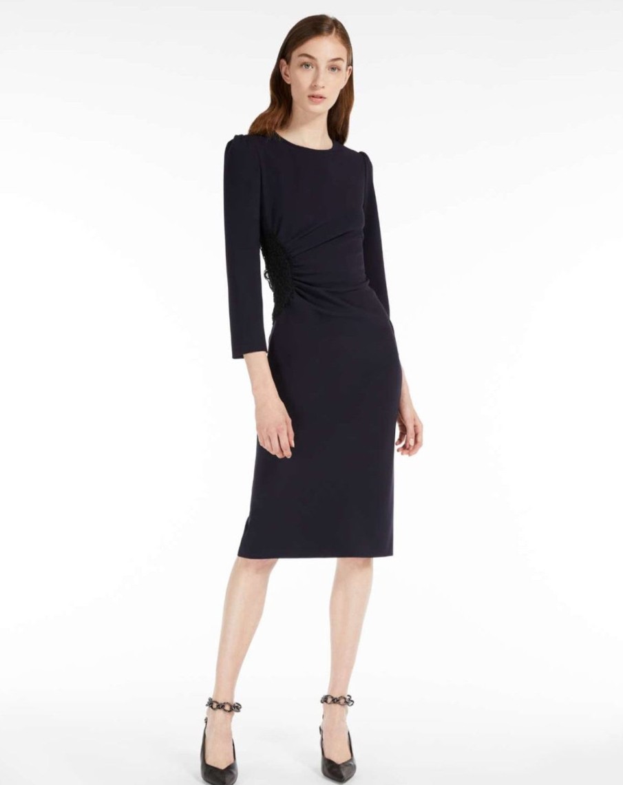 Women MAX MARA Dresses | Cinghia Dress Navy