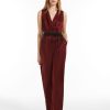 Women MAX MARA Jumpsuits & Playsuits | Alamaro Jumpsuit Bordeaux