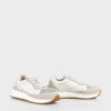 Women MARC CAIN | Sneaker With Silver Jewel Detail 100-White