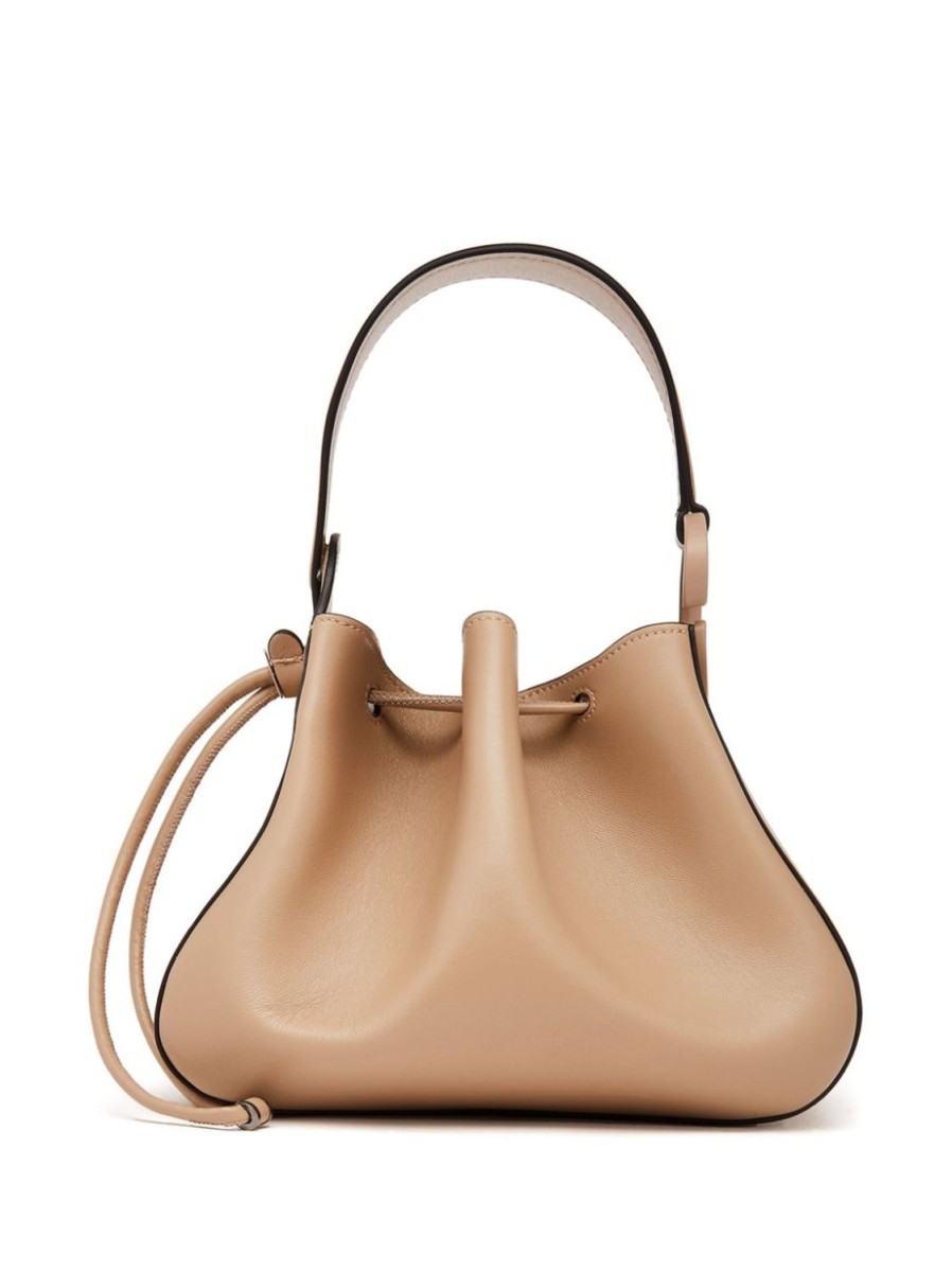 Women Oscar De La Renta Bags | O Handle Bag Nappa Nude