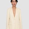 Women Joseph Jackets & Blazers | Belmore Jacket Alabaster