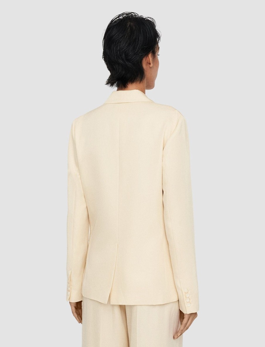 Women Joseph Jackets & Blazers | Belmore Jacket Alabaster