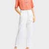 Women MARC CAIN Pants | Casual Summer Pants In A Linen Blend