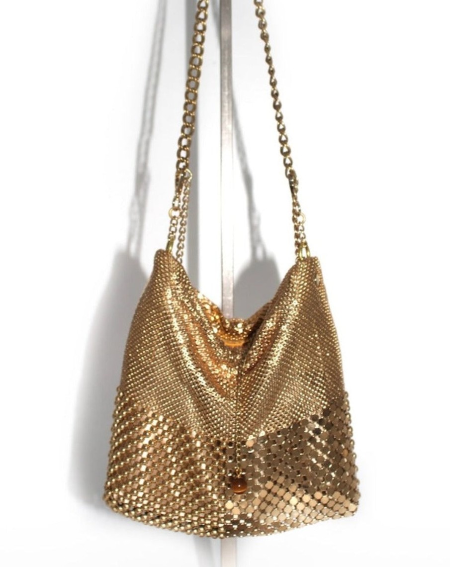 Women LAURA B Bags | Bliss Party Bag In Gold