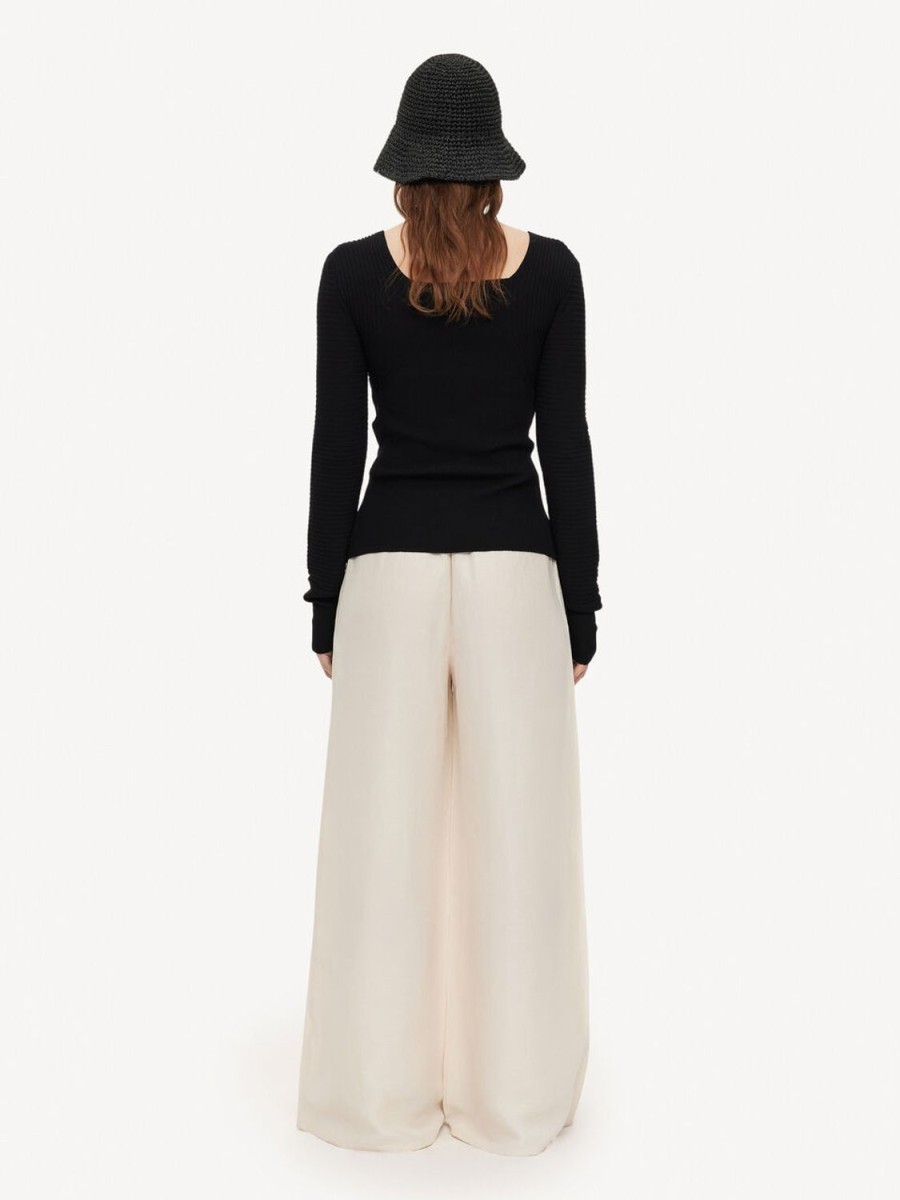 Women BY MALENE BIRGER Pants | Campine Wide Leg Pants Pearl