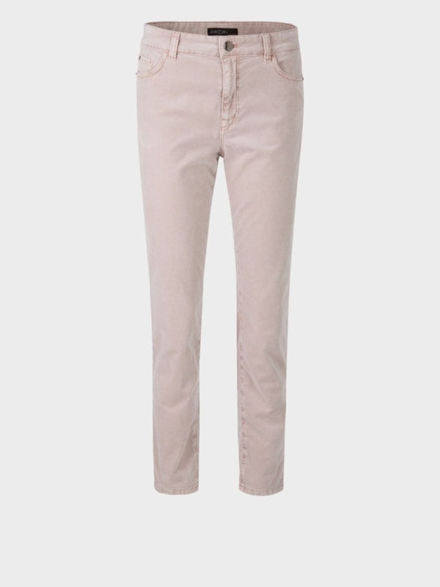 Women MARC CAIN Pants | Velvet Trousers In A Jean Style Deserttaupe