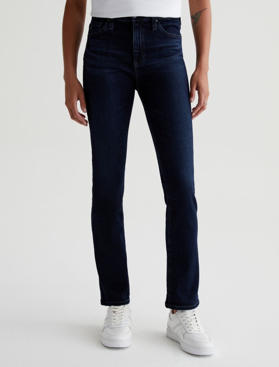 Women AG JEANS Jeans & Denim | Mari Dark Denim Jeans Paza