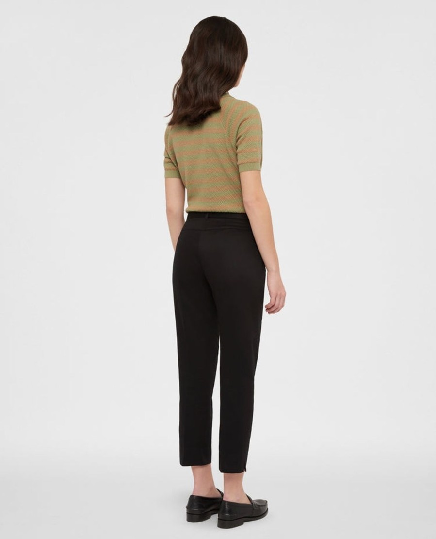 Women Aspesi Pants | Cotton Capri Trousers