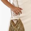 Women LAURA B Bags | Gala "Elle Bag" Gold & Beige Horn