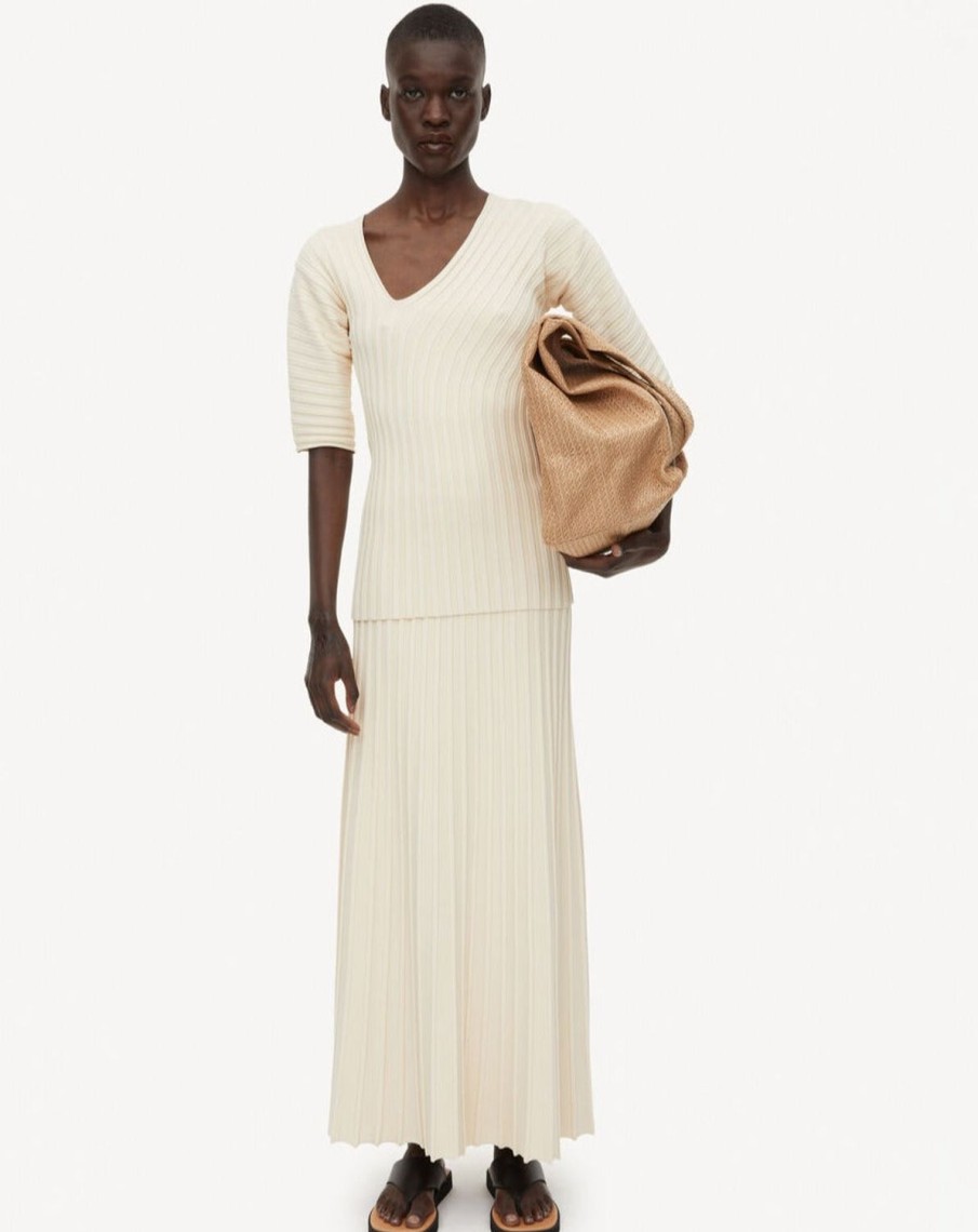 Women BY MALENE BIRGER Skirts | Idris Maxi Skirt Soft White