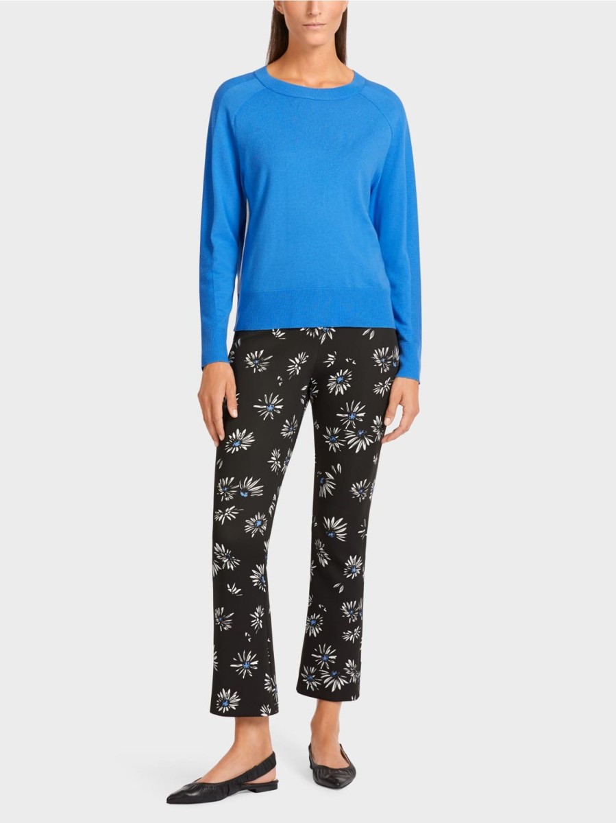 Women MARC CAIN Loungewear | Azure Sweater 360-Azure