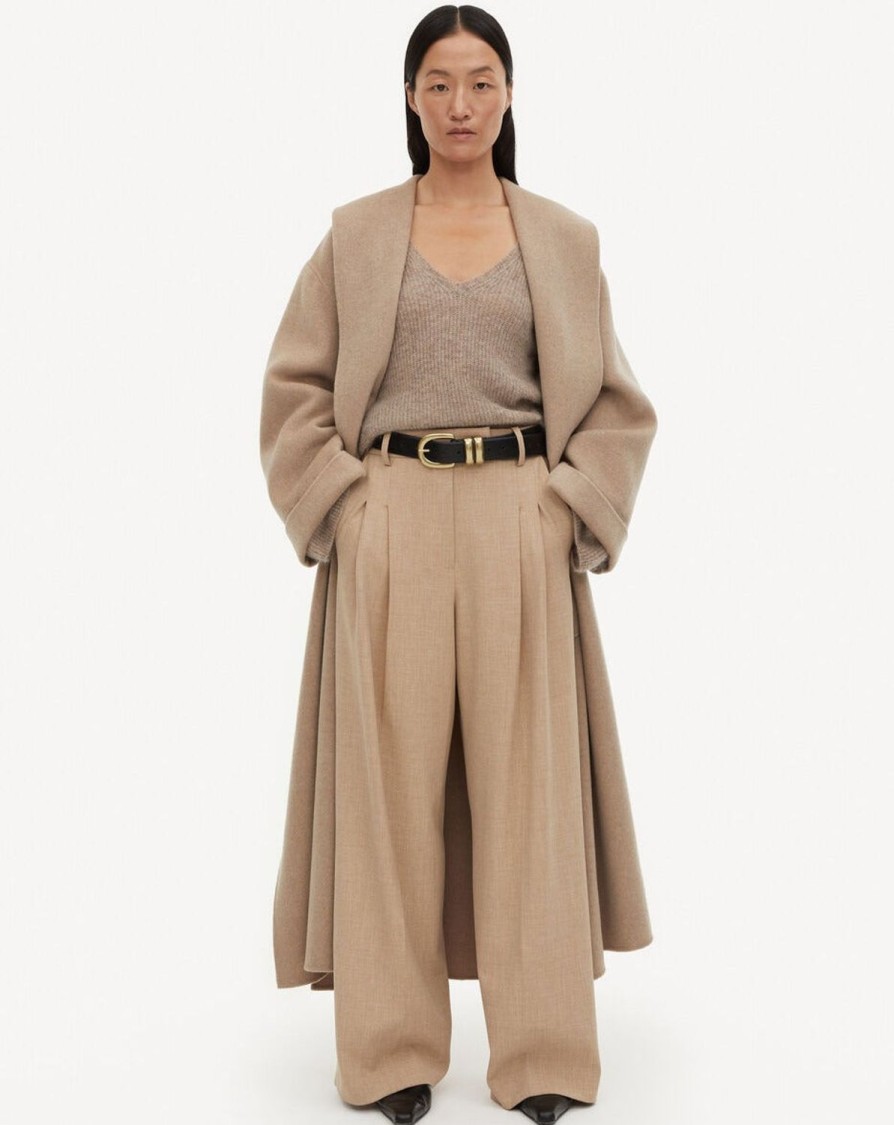 Women BY MALENE BIRGER Pants | Cymbaria Pants Beige Beige Melange