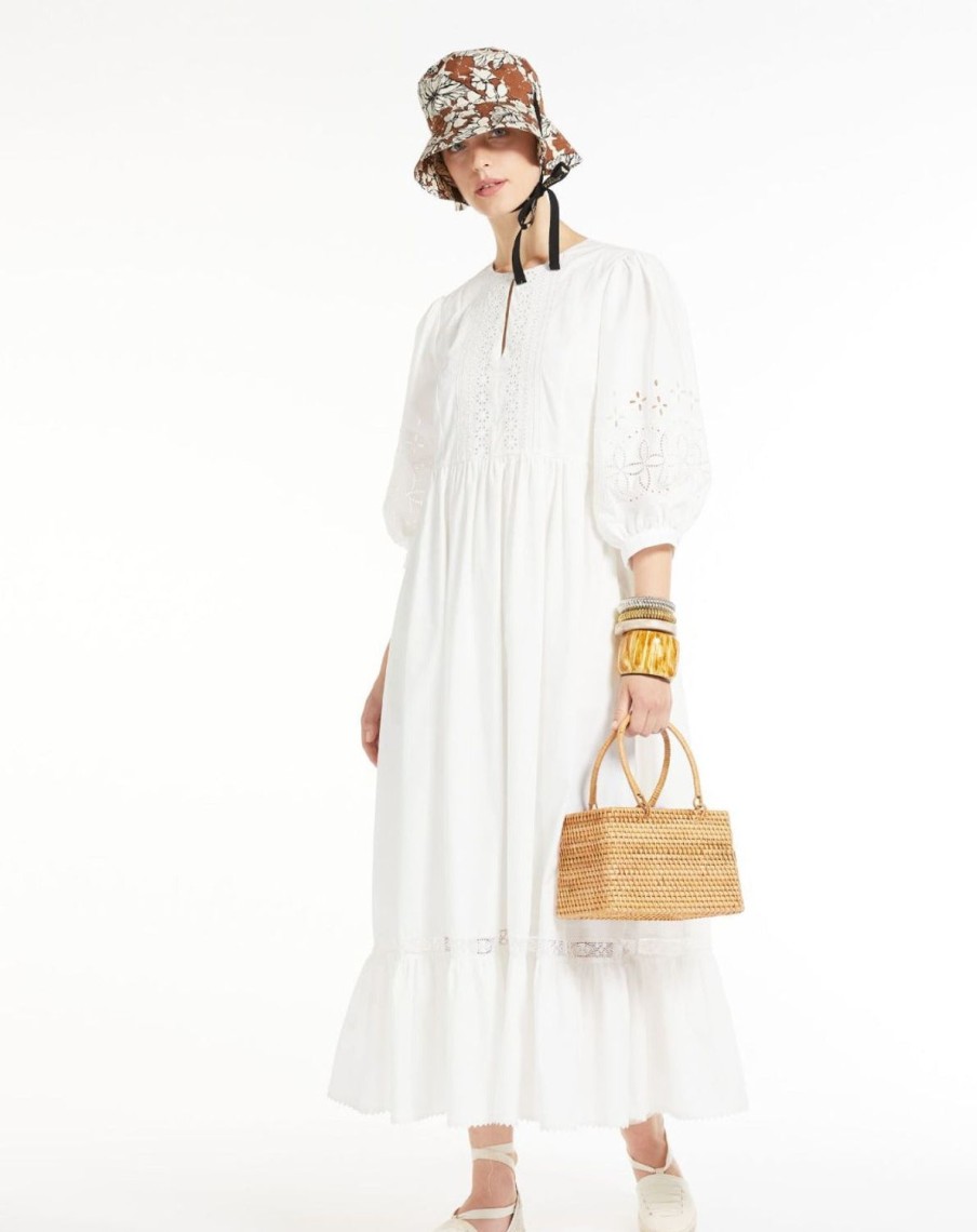 Women MAX MARA Dresses | Cerbero Dress White