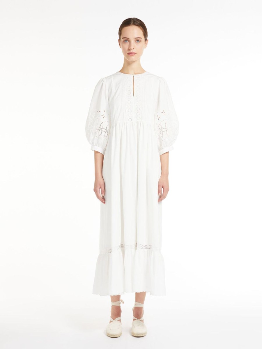 Women MAX MARA Dresses | Cerbero Dress White