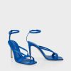 Women MARC CAIN | Ankle Strap High Heel Sandal 365-Atlanticblu