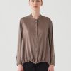 Women Transit Par Such Shirts & Blouses | Shirt Silk Drawstring