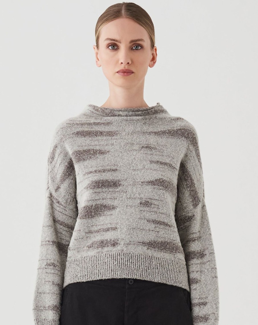 Women Transit Par Such Knitwear | Top Wool Rollneck Mid Grey