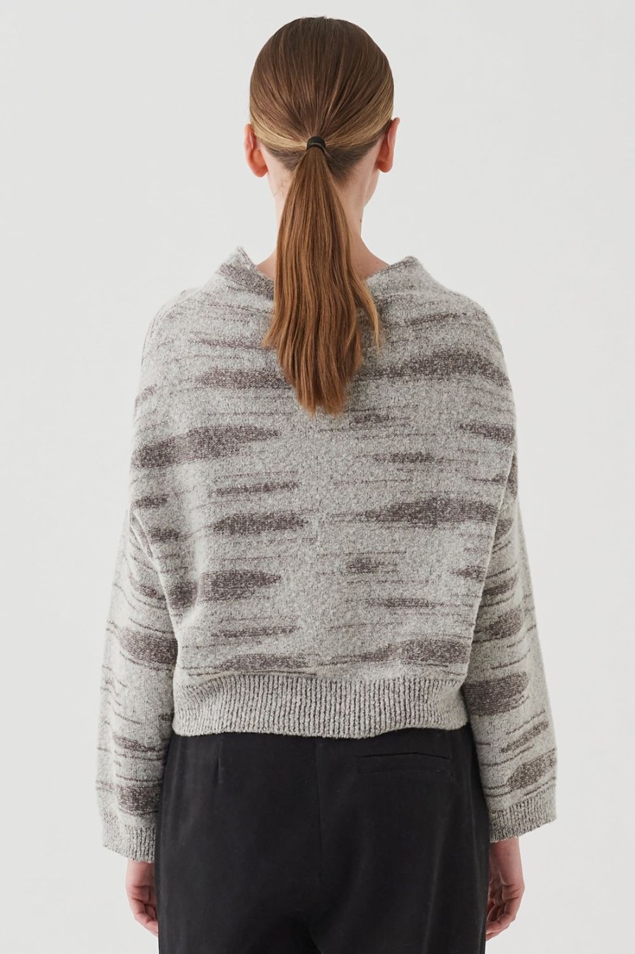 Women Transit Par Such Knitwear | Top Wool Rollneck Mid Grey