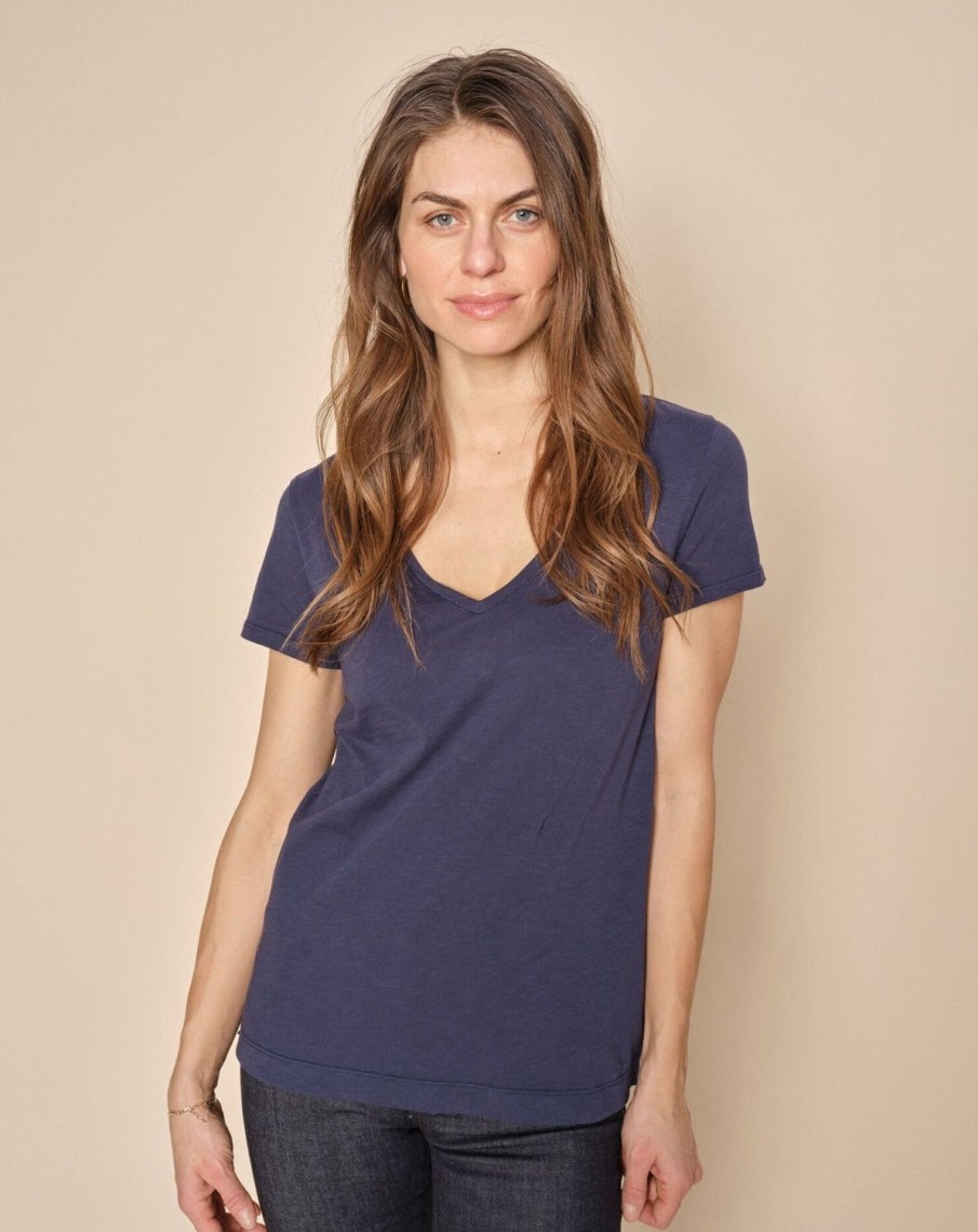 Women MOS MOSH T-Shirts & Singlets | Arden Organic V-Ss Tee