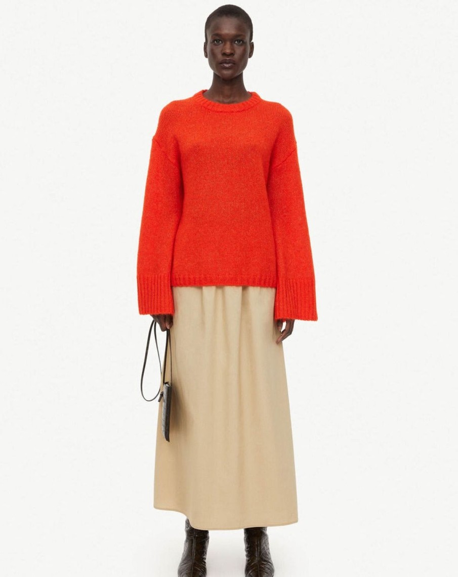 Women BY MALENE BIRGER Knitwear | Cierra Sweater Orange