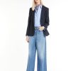 Women MAX MARA Jackets & Blazers | Valda Slim-Fit Blazer Navy