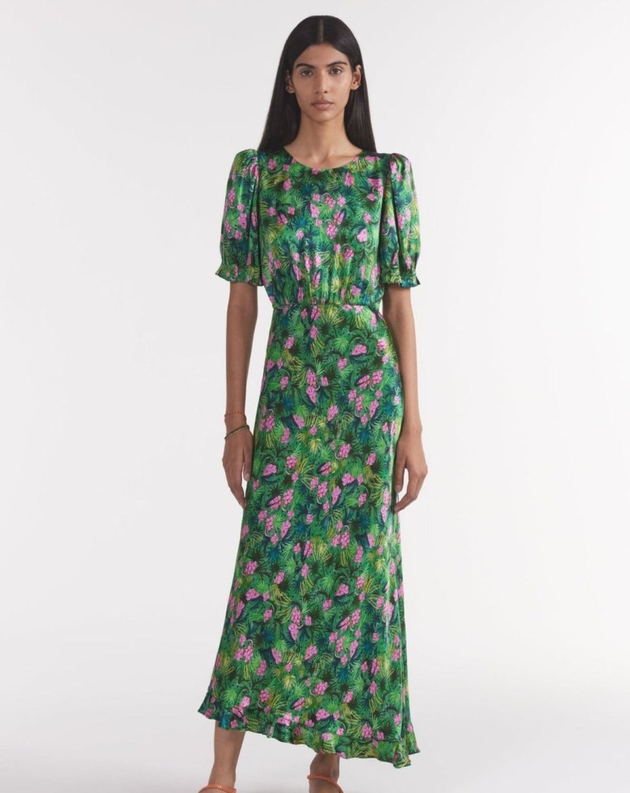 Women SALONI LODHA Dresses | Vida D Dress Palmetto Fern