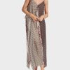 Women MARC CAIN Loungewear | Boho-Style Dress 131-Creme